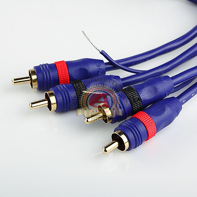 #ad 25ft 25#x27; HIGH PERFORMANCE DIRECTIONAL BALANCE RCA 2 Male to Male Audio Cable $14.00