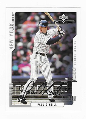 #ad 2000 Upper Deck MVP Silver Script Paul O#x27;Neil New York Yankees Baseball #215 $1.99