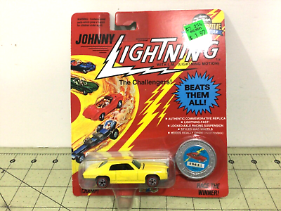 #ad Johnny Lightning Limited Edition yellow Custom GTO redlines FREE shipping $9.49