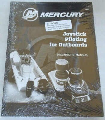 #ad 2016 Mercury Joystick Piloting for Outboards Diagnostic Manual P N 90 8M0110489 $20.09