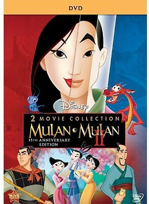 #ad Mulan Mulan II DVD Rita Hsiao $5.66