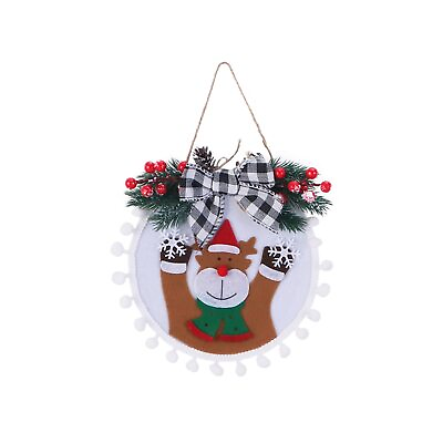 #ad Elk Christmas Ornaments 13.4 Inch Christmas Tree Ornaments Hanging Elk Pine ... $7.83