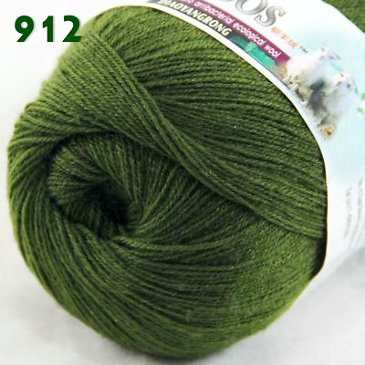 #ad Sale 1BallsX50gr Soft Crochet Acrylic Wool Cashmere Hand Rugs Sweater Yarn 912 $5.09