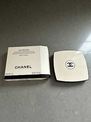 #ad BNW Chanel LES BEIGES Healthy Glow Sun Kissed Powder Light Coral SOLD OUT $199.95