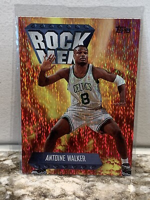 #ad 1998 1999 Topps Antoine Walker Rock Men Insert No. SB18 Boston Celtics $2.25