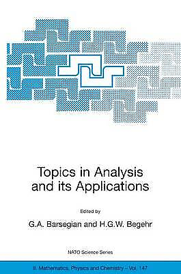 #ad Topics in Analysis and its Applications 9781402020629 GBP 105.08