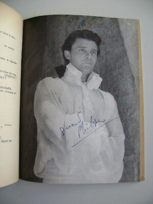 #ad Fr Actress Estate Prince De Hombourg Von Kleist autograph GERARD PHILIPE #x27;52 $495.00