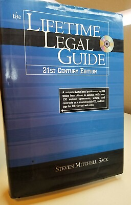 #ad The Lifetime Legal Guide 21 Century Edition Steven Mitchell Sack $8.50