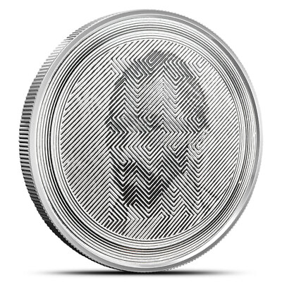 #ad 2024 1 oz Tokelau Silver Icon Van Gogh Coin Proof Like $41.22