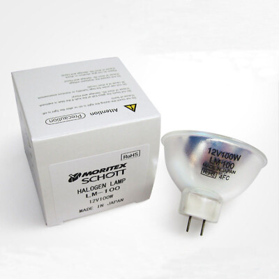 #ad MORITEX SCHOTT Lamp LM 100 MCR 100 12V100W Light Bulb MHAA 100W Lamp Cup $59.00