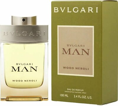 #ad Bvlgari Man Wood Neroli By Bvlgari cologne EDP 3.3 3.4 oz New in Box $51.22