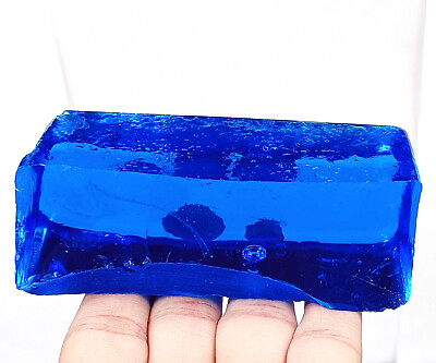#ad 1250Ct Super Natural Blue Tanzanite Uncut Rough IGL Certified Loose Gemstone LPQ $825.54