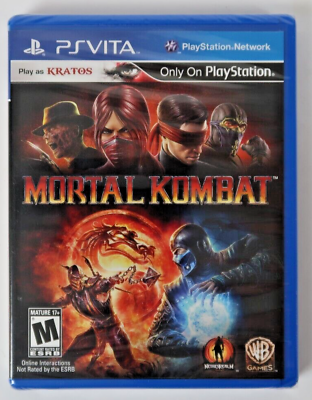 #ad Mortal Kombat Sony PlayStation Vita 2012 New Sealed $90.00