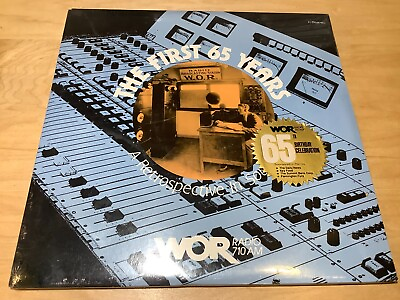 #ad WOR The First 65 Years A Retrospective in Sound Vinyl LP Teledisc 1987 SEALED $24.99