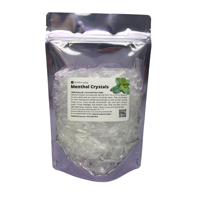#ad Menthol Crystals 100% Pure Mentha Arvensis USP Food Grade Bulk Wholesale $184.95