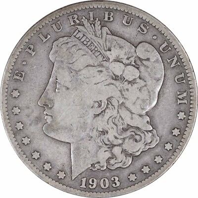 #ad 1903 S Morgan Silver Dollar VG Uncertified #959 $114.00