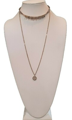 #ad Women#x27;s Unique Choker Chain Pendant Necklace Multicolor Style Beads amp; Gold Tone $4.99