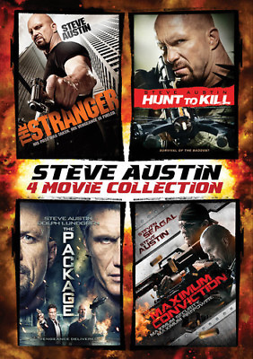 #ad Steve Austin 4 Pack New DVD $13.38