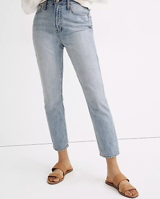 #ad MADEWELL Jeans Womens 23 The Curvy Perfect Vintage Fitzgerald Wash K7526 $29.99