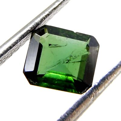 #ad 1.15 Cts Natural Green Tourmaline Certified Extremely Rare Untreated Gemstone $28.04