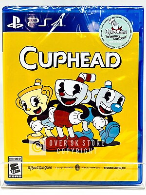 #ad Cuphead PS4 Brand New Factory Sealed $30.99
