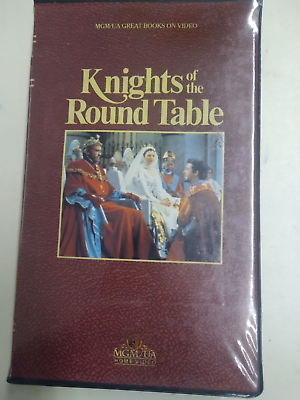 #ad KNIGHS OF THE ROUND TABLE VHS CLAMSHELL AVA GARDNER $9.95