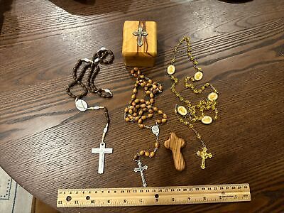 #ad Lot Of Vintage Rosary’s Nice C $24.99