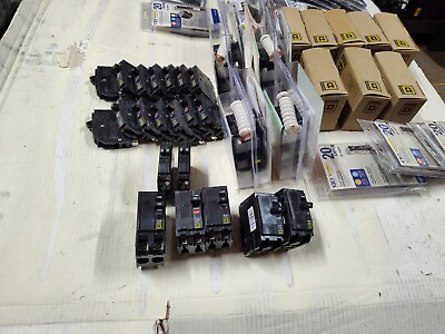 #ad Lot of 68 square D QO Homeline and Siemens Circuit Breakers $1700.00