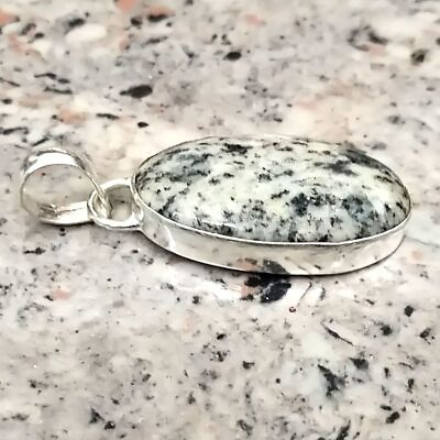 #ad Dendrite Opal 925 Silver Plated Handmade Ethnic Pendant Of 1.6quot; Ethnic Gift $500.00