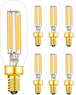 #ad E12 LED Candelabra Base Bulbs 60W Equivalent 6W 2700k Candle Chandelier Light $18.57