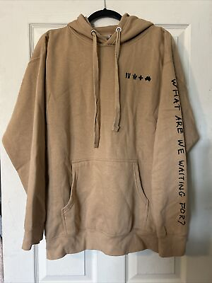 #ad For King And Country Men#x27;s Tan Hoodie XL $25.00