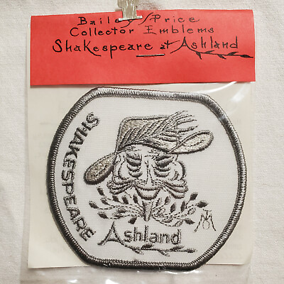 #ad Bailey Price Ashland OR Shakespeare Festival Emblem Patch Merry Wives of Windsor $12.00