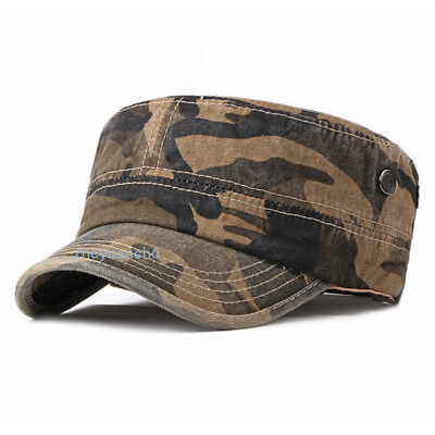 #ad Outdoor Tactical Sports Camouflage Cap Fall and Winter Adjustable Size Hat Men $18.68