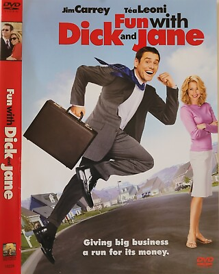 #ad DVD Fun with Dick and Jane DVD 2006 Jim Carrey and Tea Leoni $8.00