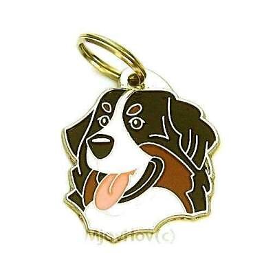 #ad Dog name ID Tag Bernese mountain dog Engraved Personalized Handmade $21.65