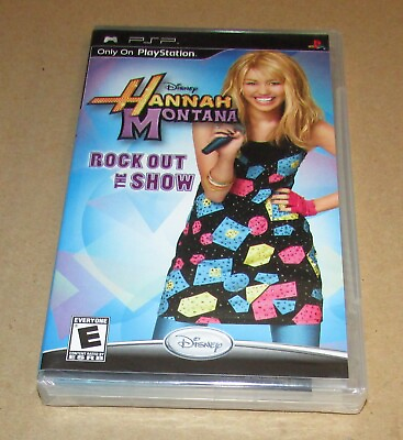 #ad Hannah Montana: Rock Out the Show Sony PSP Brand New Fast Shipping $6.84