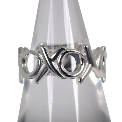 #ad Used TIFFANY Tiffany 925 Paloma Picasso Love amp; Kiss Ring US size6.5 g226 86 $187.00
