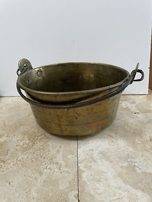 #ad Large Brass Preserving Pan. GBP 40.00