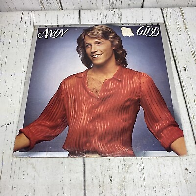 #ad Vintage Andy Gibb Shadow Dancing Vinyl Record Album Lp $6.47
