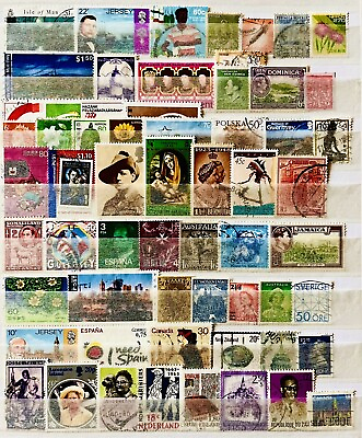 #ad WORLD COMMONWEALTH COLLECTION OLD amp; NEW STAMPS BERMUDA GREECE INDIA LOT 03250224 GBP 10.00