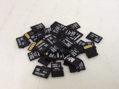 #ad Lot of 100 Mixed 4GB MICRO SD SDHC Memory Cards Sandisk Kingston Toshiba 4 GB $140.00