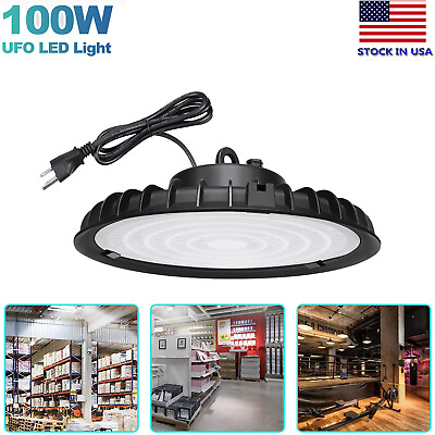 #ad 100W Led UFO High Bay Light Industrial Commercial Factory Warehouse Shop Light $15.29