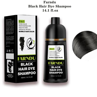 #ad Hair dye Shampoo Quick hair dyehair careFruity aroma Blackamp;Brown 3 In 1 Color $26.01