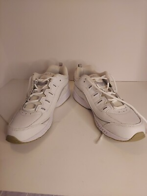 #ad GUC 9.5M White Easy Spirit Walk Run Women#x27;s Athletic Shoes nice $15.00
