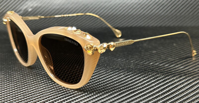 #ad SWAROVSKI SK6010 2002OK Opal Beige Bronze Women#x27;s 53 mm Sunglasses $166.05