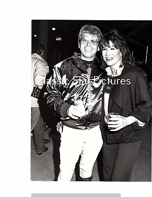#ad S63 WIlliam Devane Michelle Lee of Knot#x27;s Landing 1985 7 x 9 candid photograph $9.99