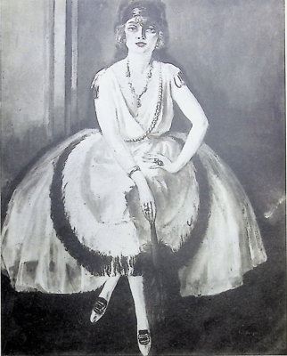 #ad Kees Van Dongen: The Dancer Of CabaretEngraving Signed1925 $109.72