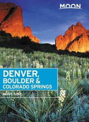 #ad Moon Denver Boulder Colorado Springs Travel Guide Paperback VERY GOOD $4.55