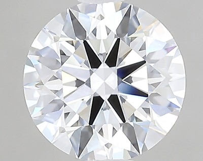 #ad Lab Created Diamond 2.17 Ct Round D VVS2 Quality Ideal Cut IGI Certified Loose $1543.30