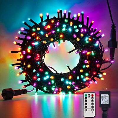 #ad 200 Led Christmas Lights Multicolored Multicolor Christmas String Light Christma $49.29